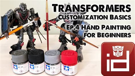 how to paint a transformer